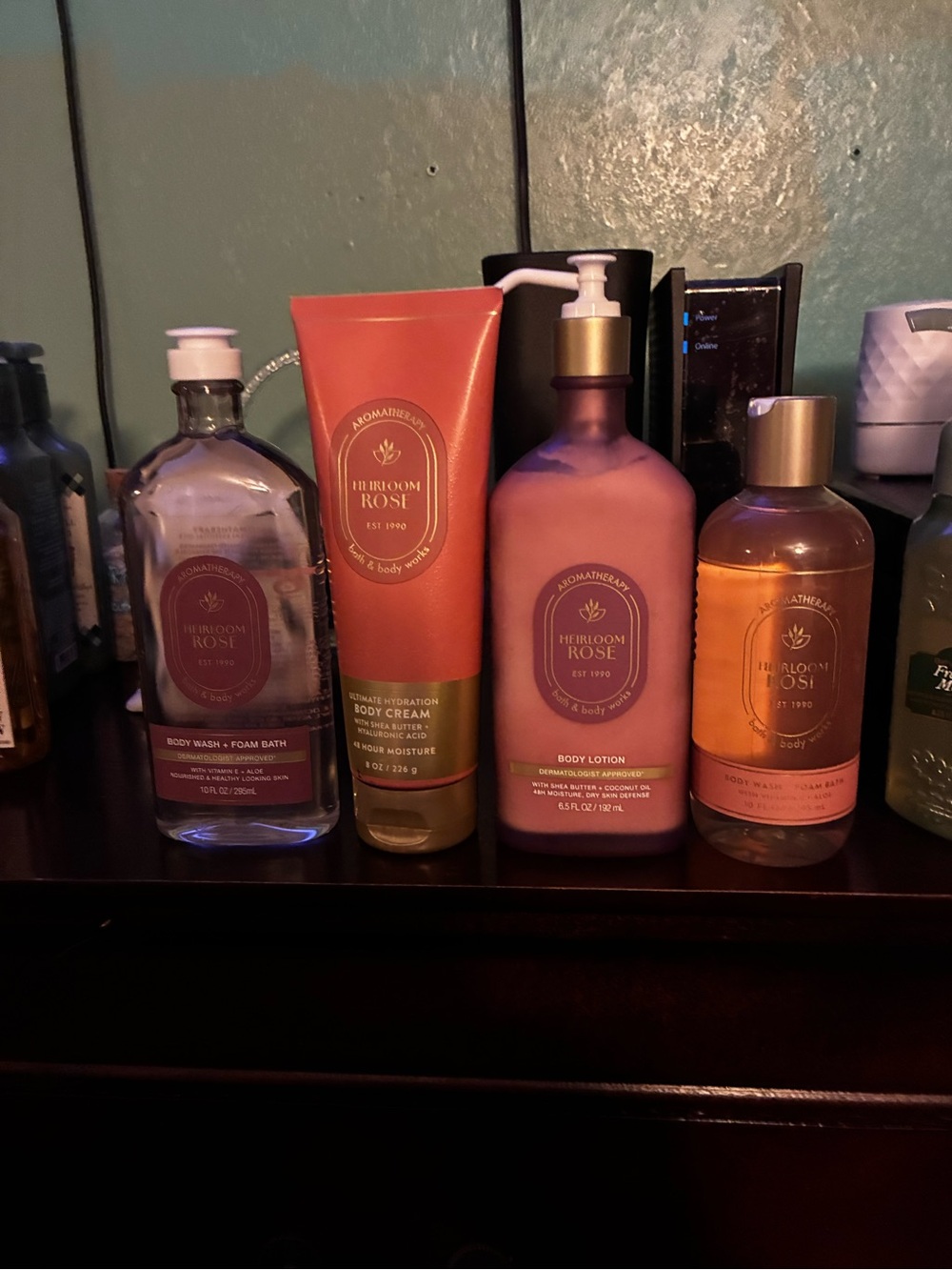 Aromatherapy Body Lotion,Body Cream+ 2 Body Wash -Foam Bath